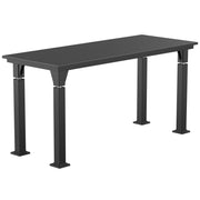 NPS® Aero-Lift Table, Signature Frame, 24" x 60", Phenolic Top, Surface Color: Black, Frame Color: Black