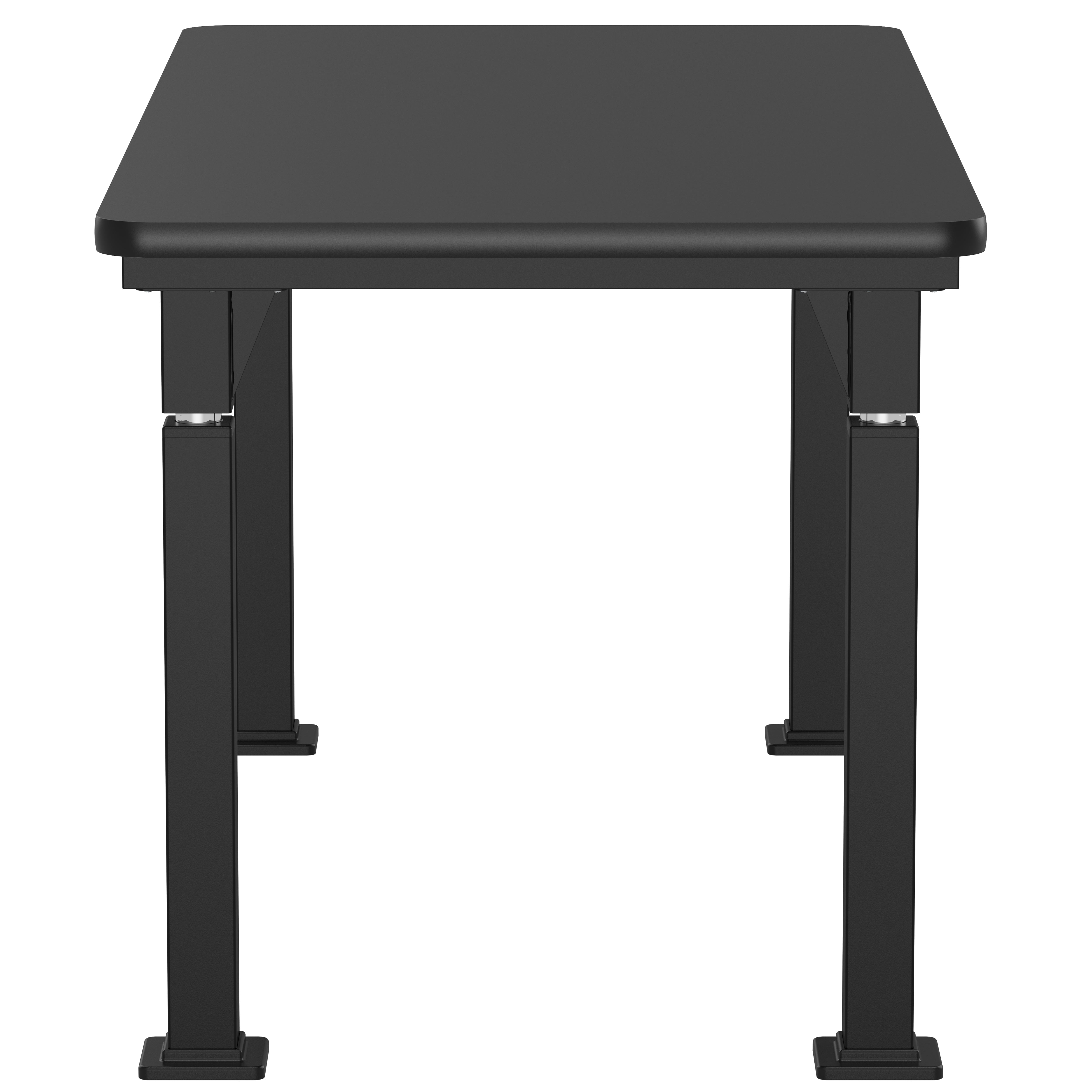 NPS® Aero-Lift Table, Signature Frame, 30" x 60", Science HPL Top, Surface Color: Black, Frame Color: Black