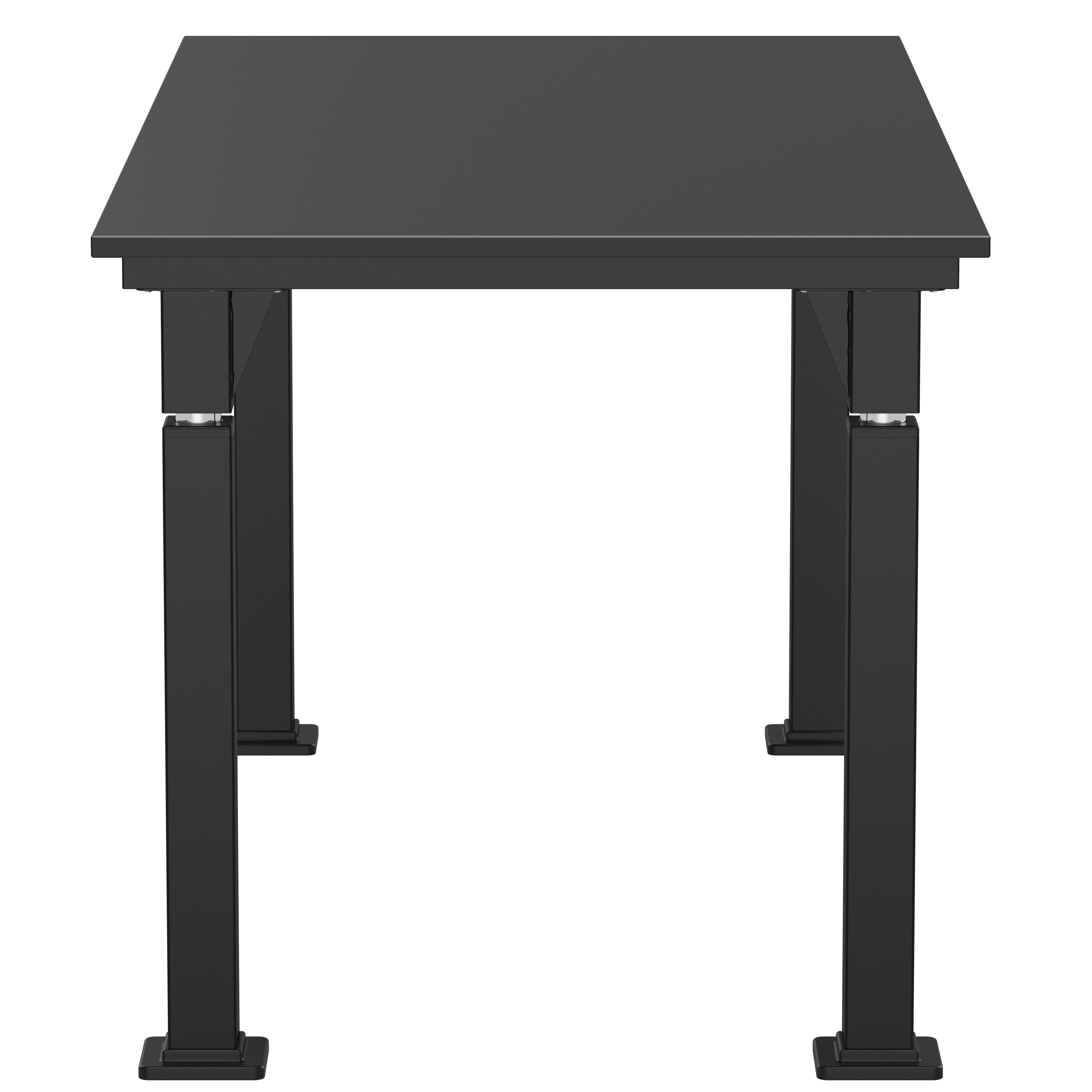 NPS® Aero-Lift Table, Signature Frame, 30" x 60", Phenolic Top, Surface Color: Black, Frame Color: Black