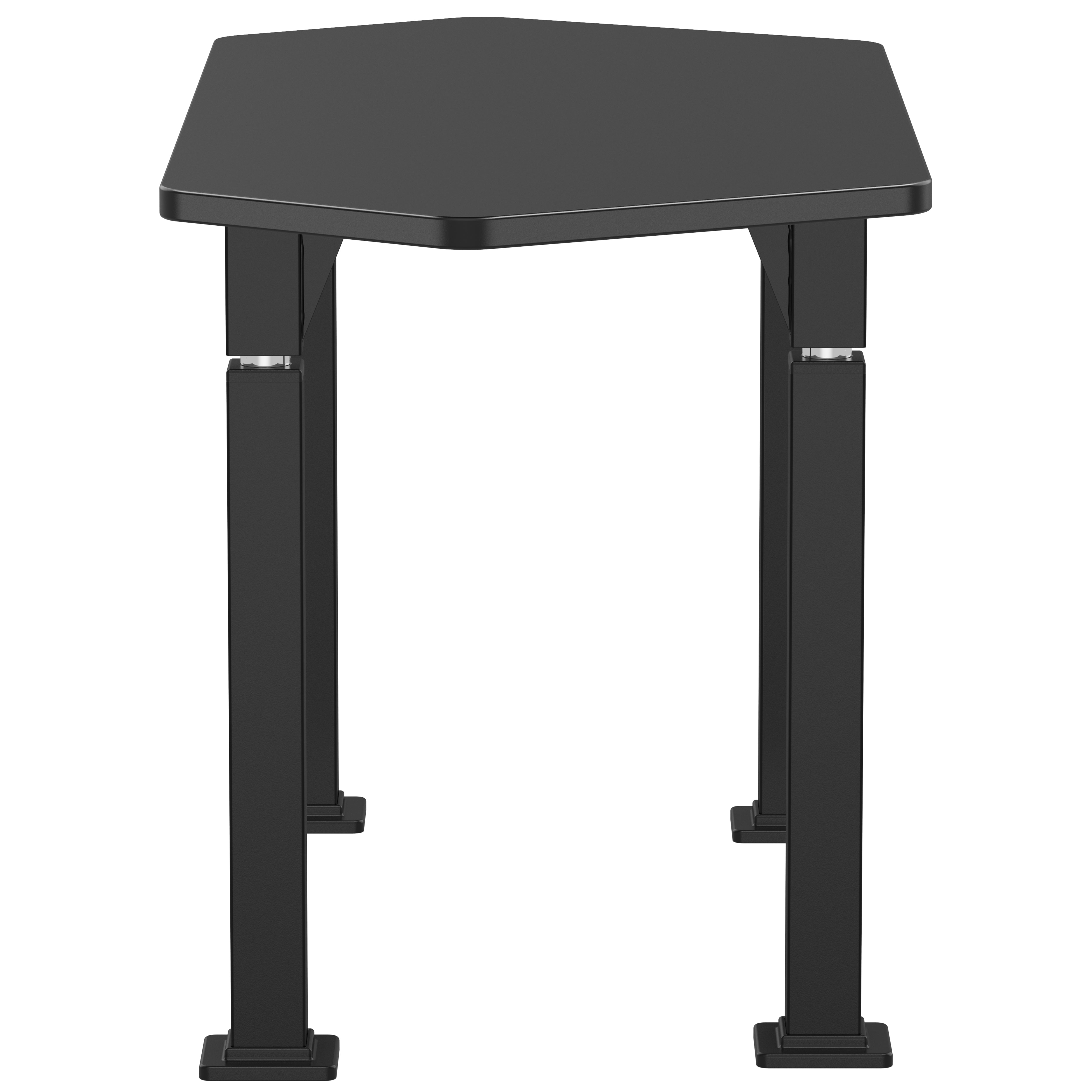 NPS® Aero-Lift Activity Table, 24" x 54" Hexa, Chem-Res Top, Surface Color: Black