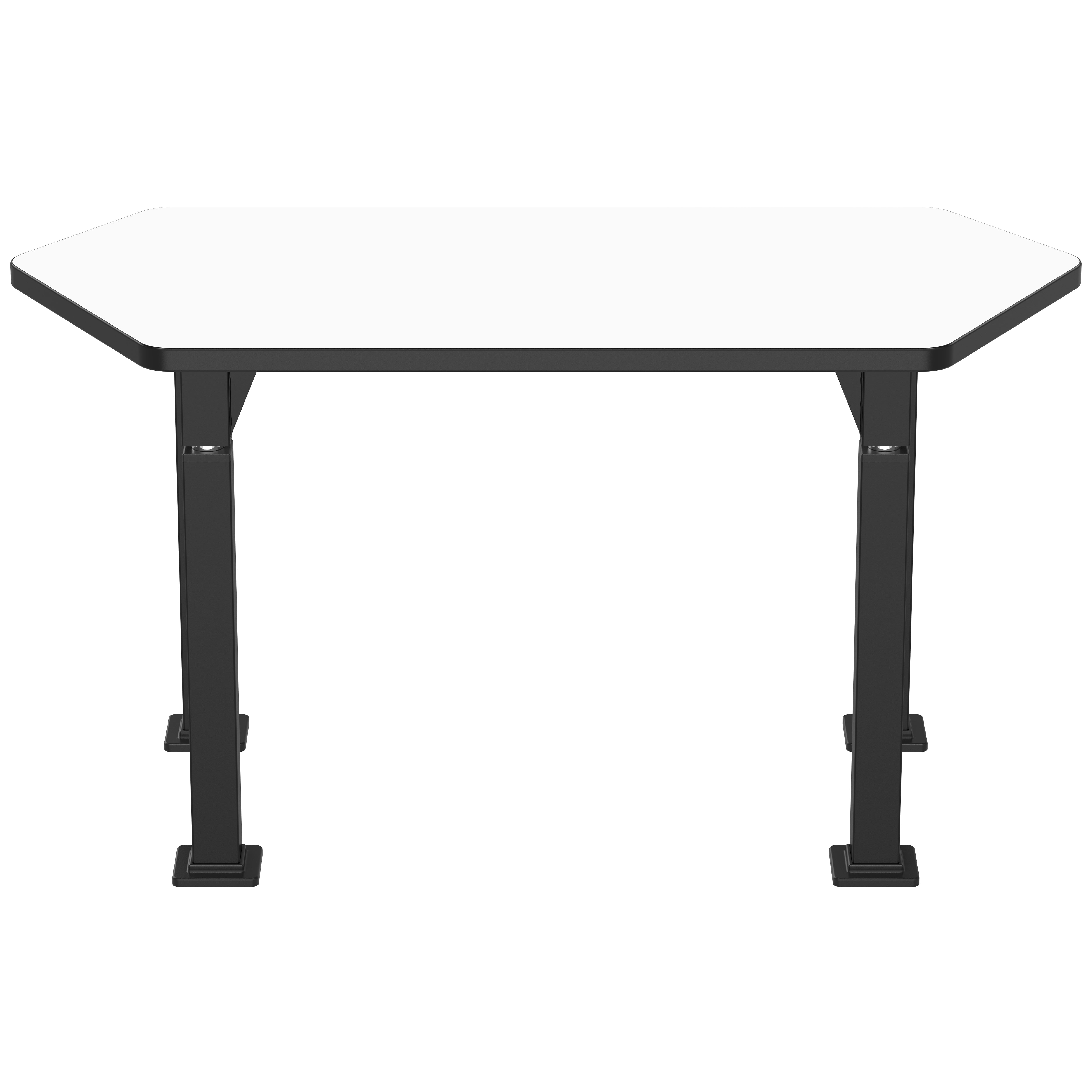 NPS® Aero-Lift Activity Table, 24" x 54" Hexa, Whiteboard Top, Surface Color: White