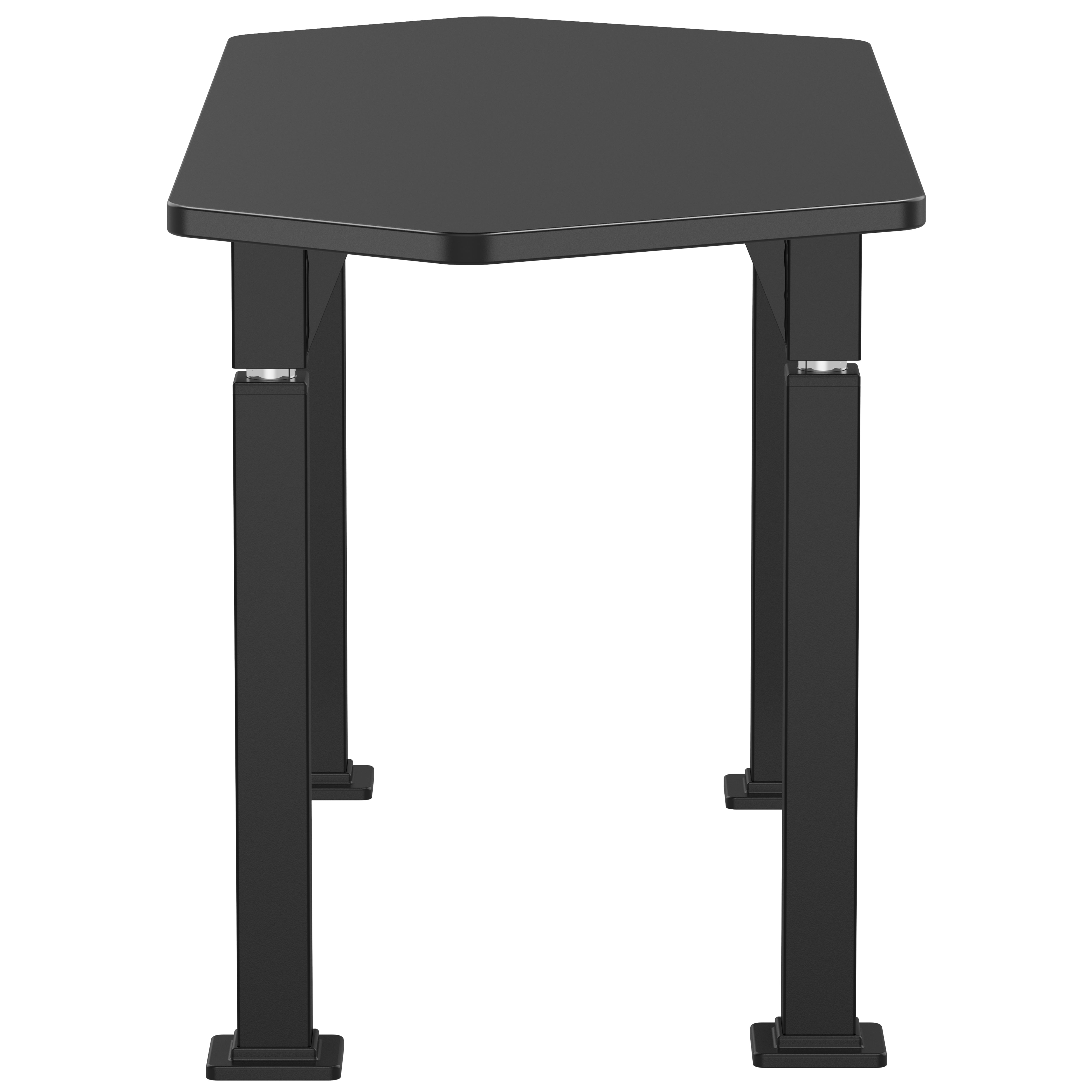 NPS® Aero-Lift Activity Table, 24" x 60" Hexa, Chem-Res Top, Surface Color: Black