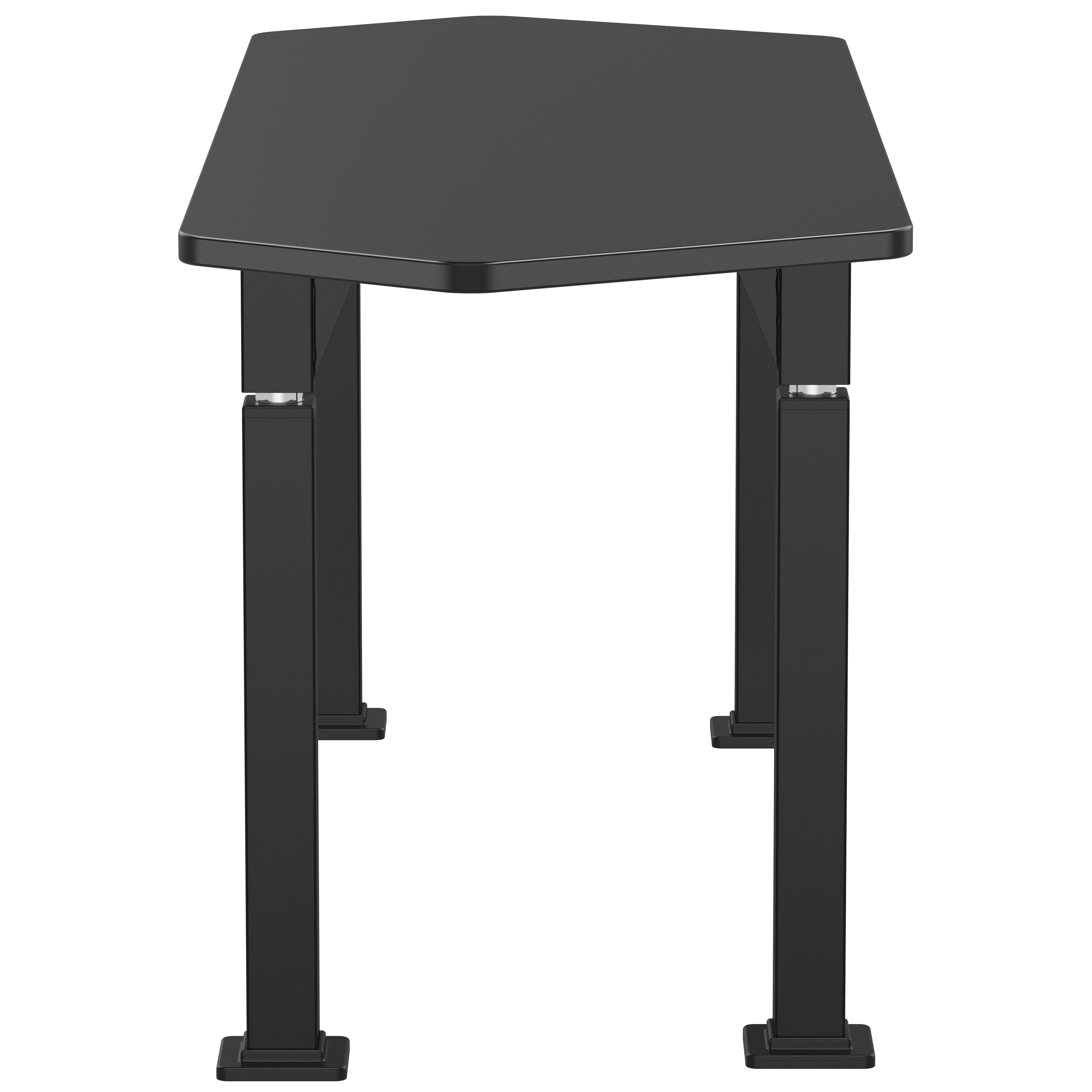 NPS® Aero-Lift Activity Table, 24" x 72" Hexa, Chem-Res Top, Surface Color: Black
