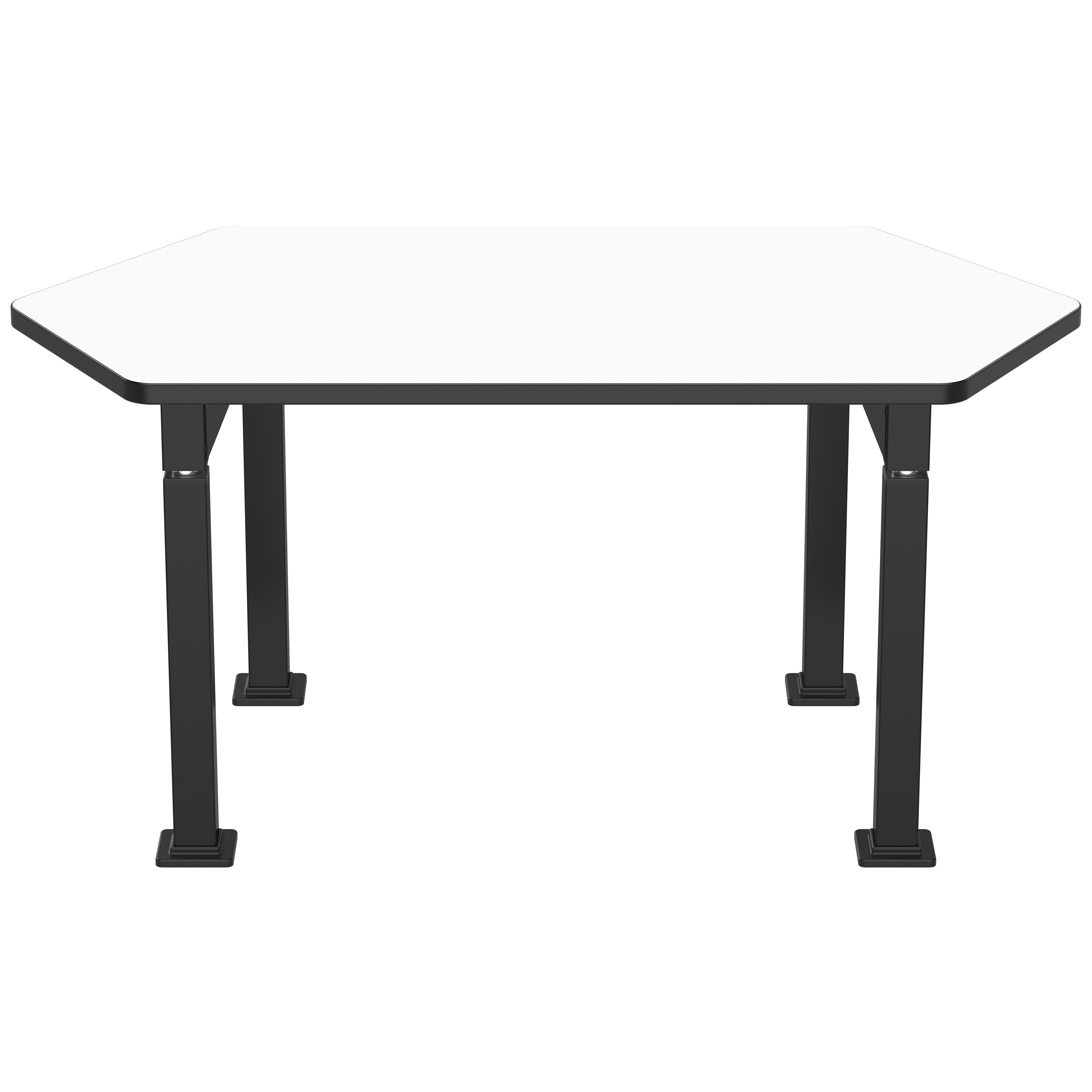 NPS® Aero-Lift Activity Table, 30" x 60" Hexa, Whiteboard Top, Surface Color: White
