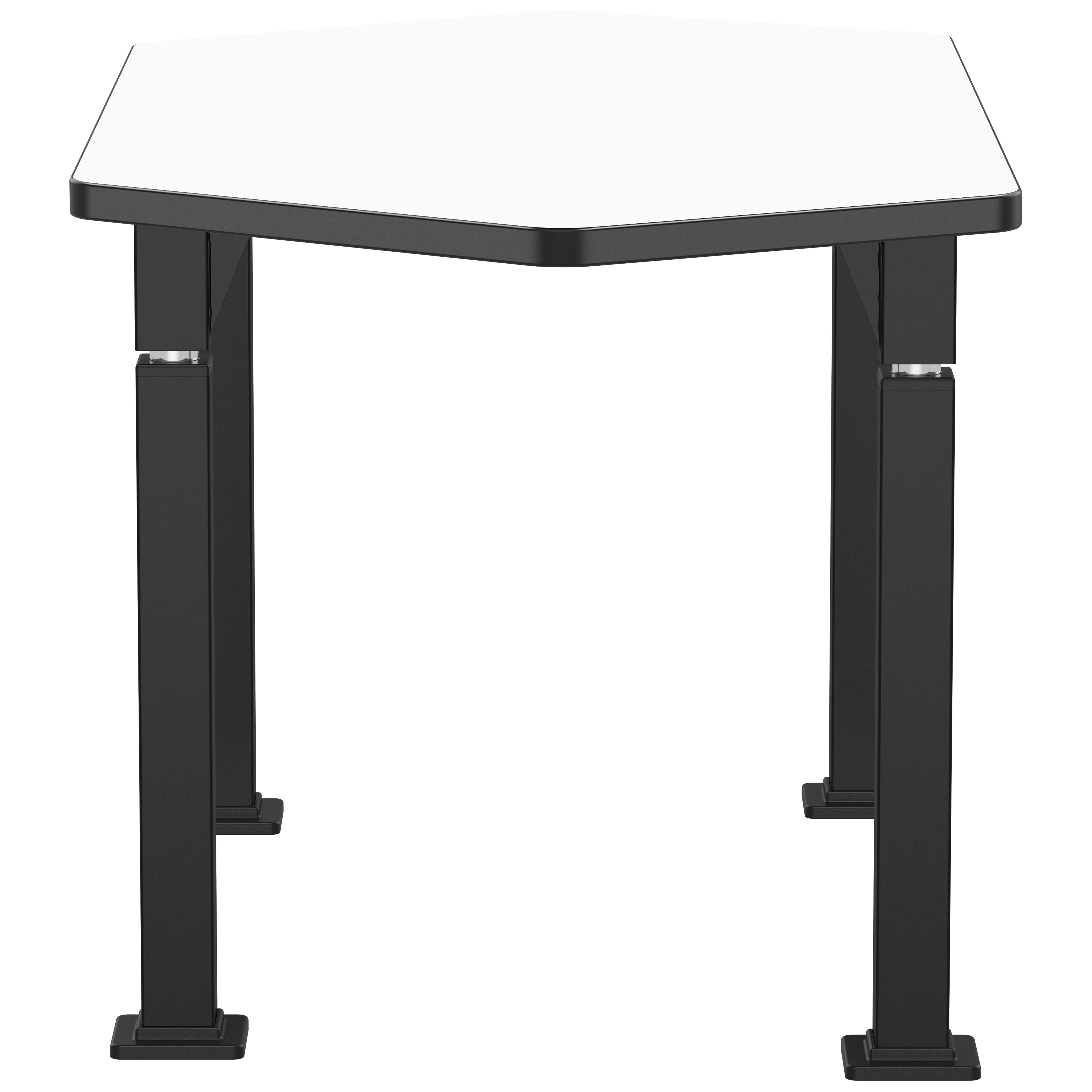 NPS® Aero-Lift Activity Table, 30" x 60" Hexa, Whiteboard Top, Surface Color: White