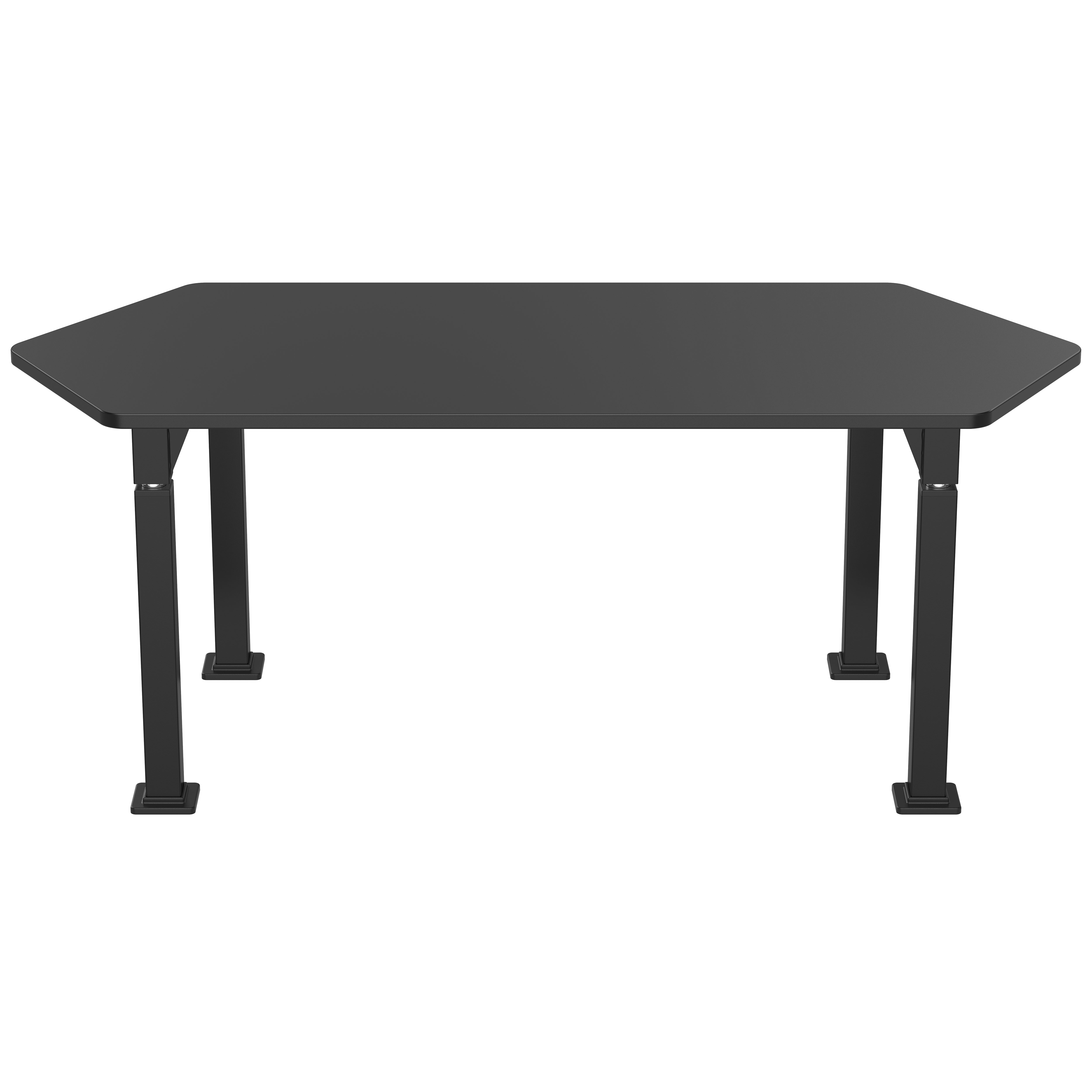 NPS® Aero-Lift Activity Table, 30" x 72" Hexa, Chem-Res Top, Surface Color: Black