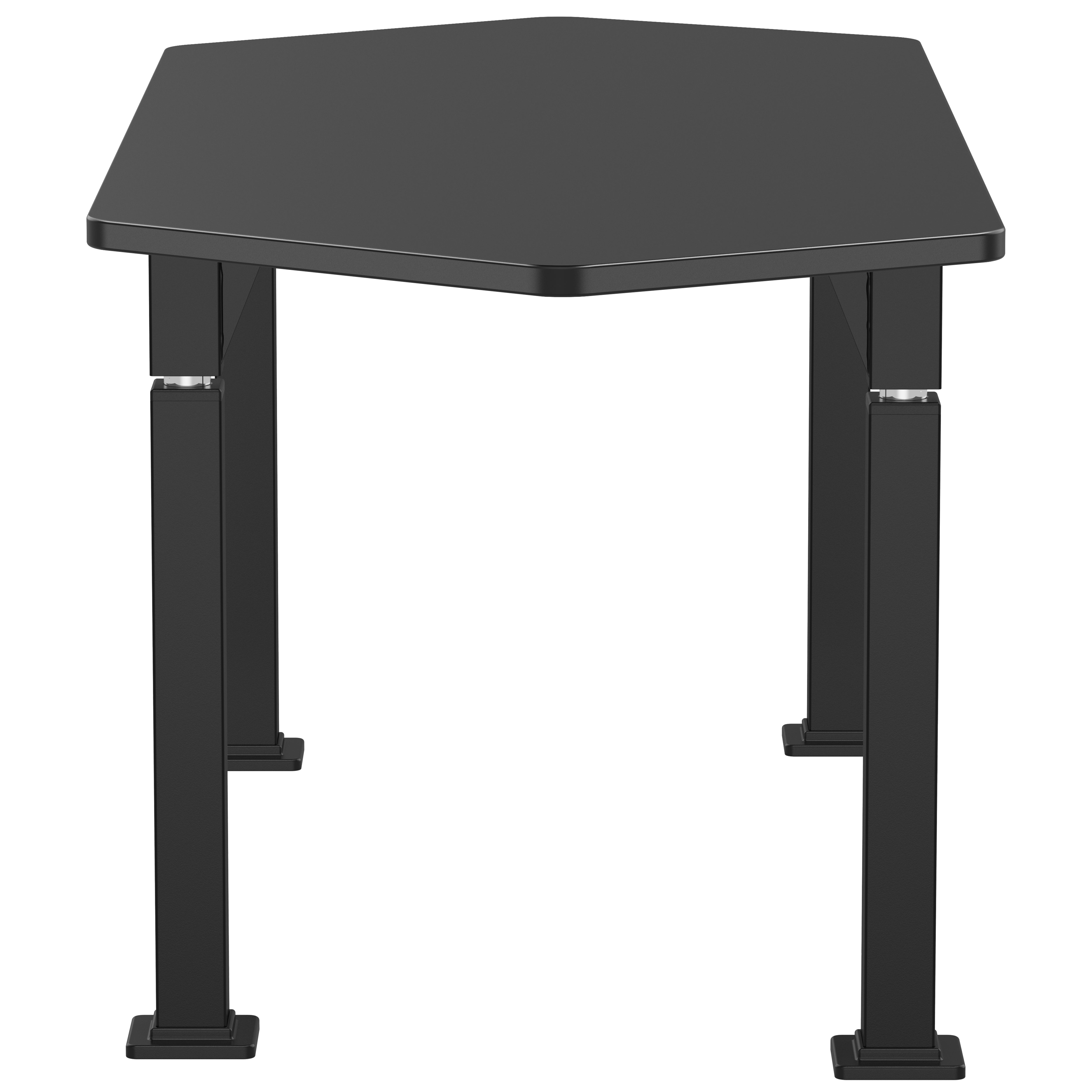 NPS® Aero-Lift Activity Table, 30" x 72" Hexa, Chem-Res Top, Surface Color: Black
