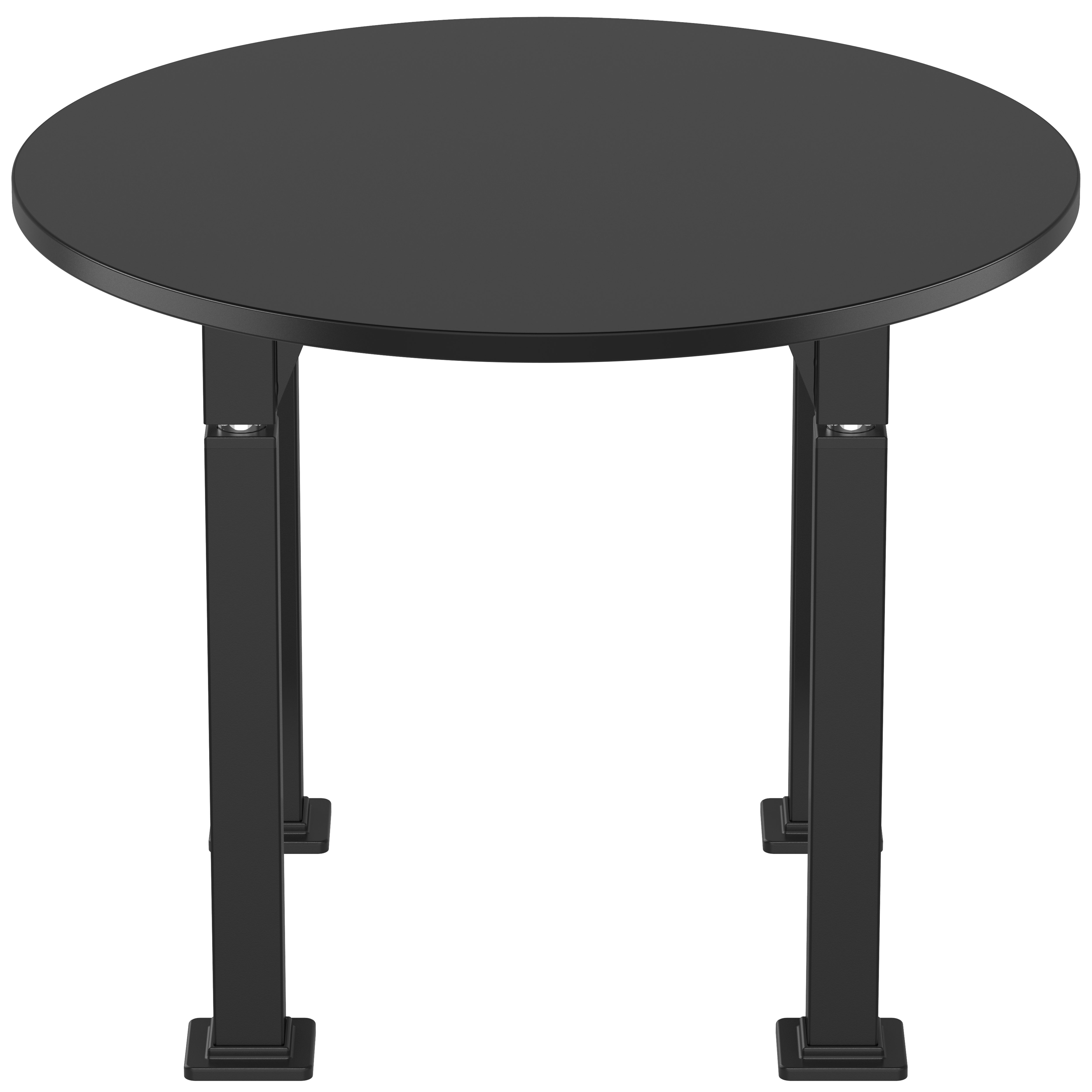 NPS® Aero-Lift Activity Table, 36" Round, Chem-Res Top, Surface Color: Black