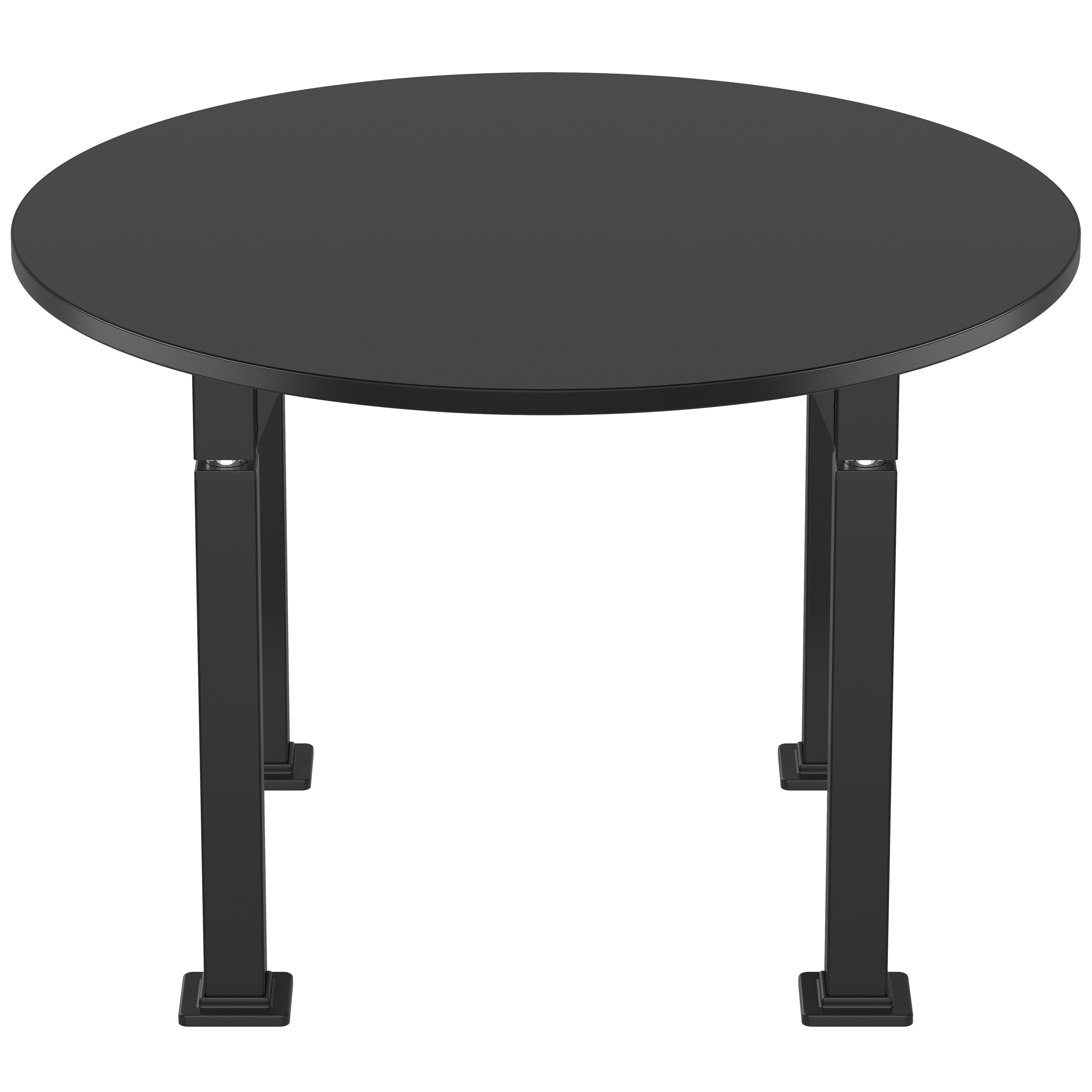 NPS® Aero-Lift Activity Table, 42" Round, Chem-Res Top, Surface Color: Black