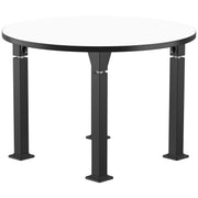NPS® Aero-Lift Activity Table, 42" Round, Whiteboard Top, Surface Color: White