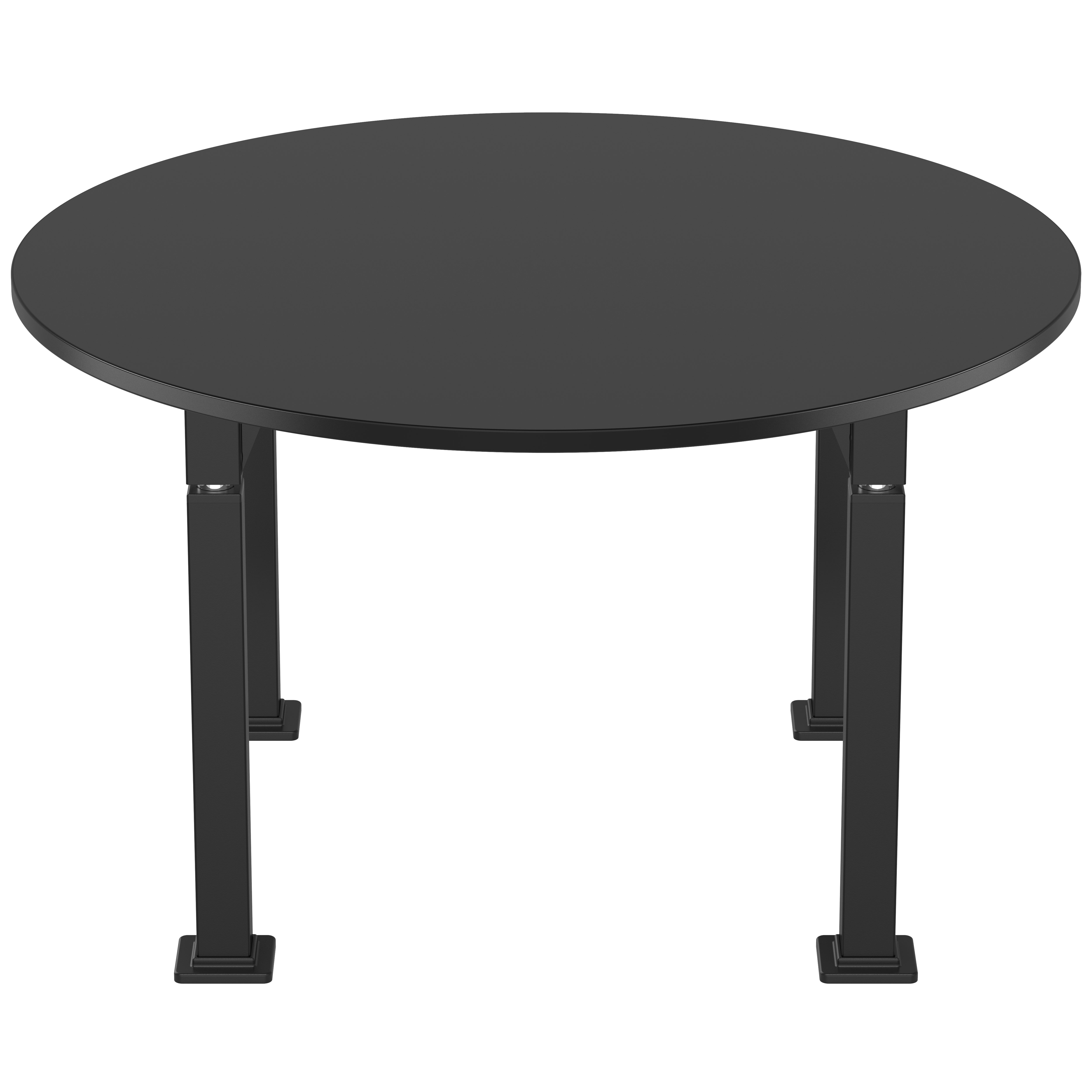 NPS® Aero-Lift Activity Table, 48" Round, Chem-Res Top, Surface Color: Black