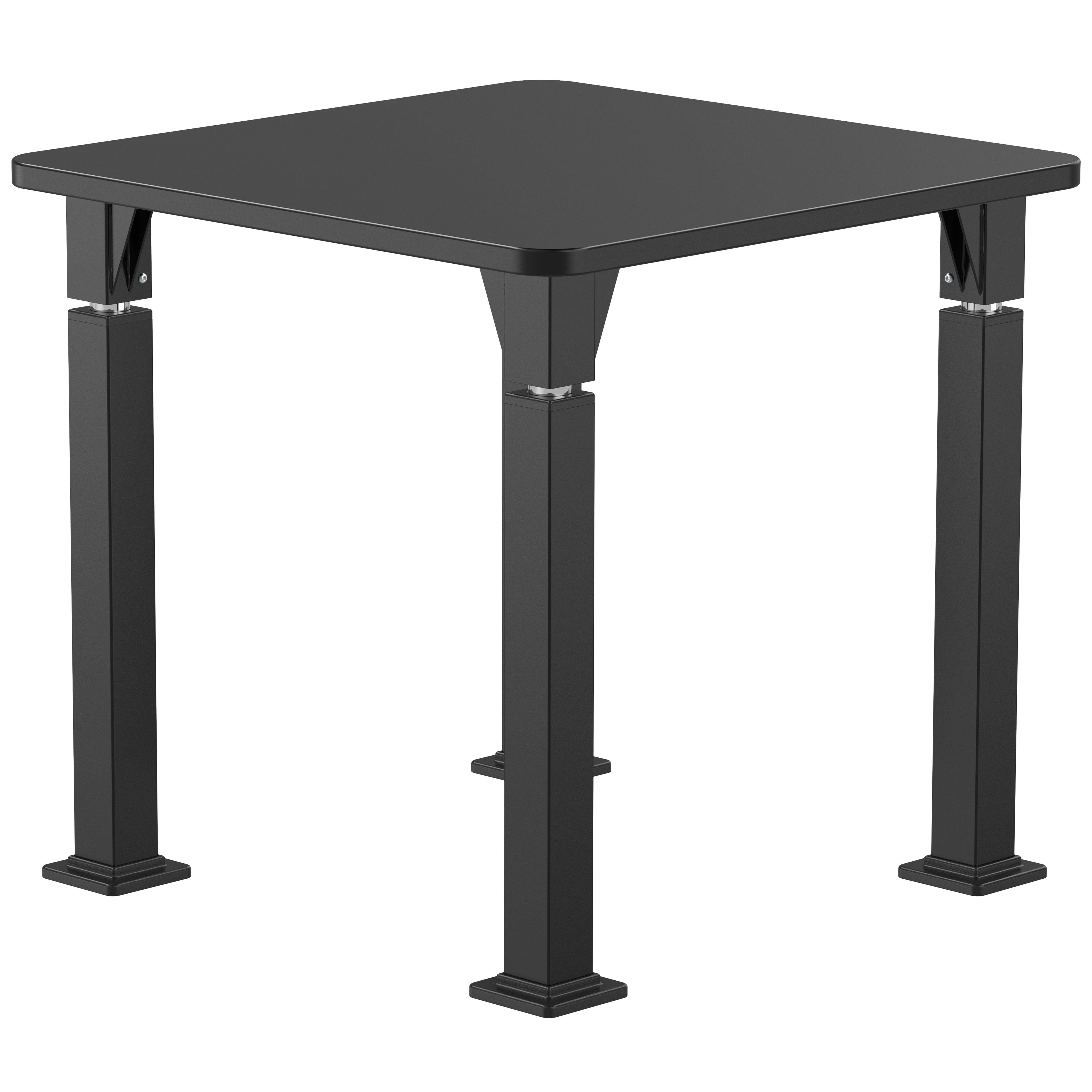 NPS® Aero-Lift Activity Table, 30" Square, Chem-Res Top, Surface Color: Black