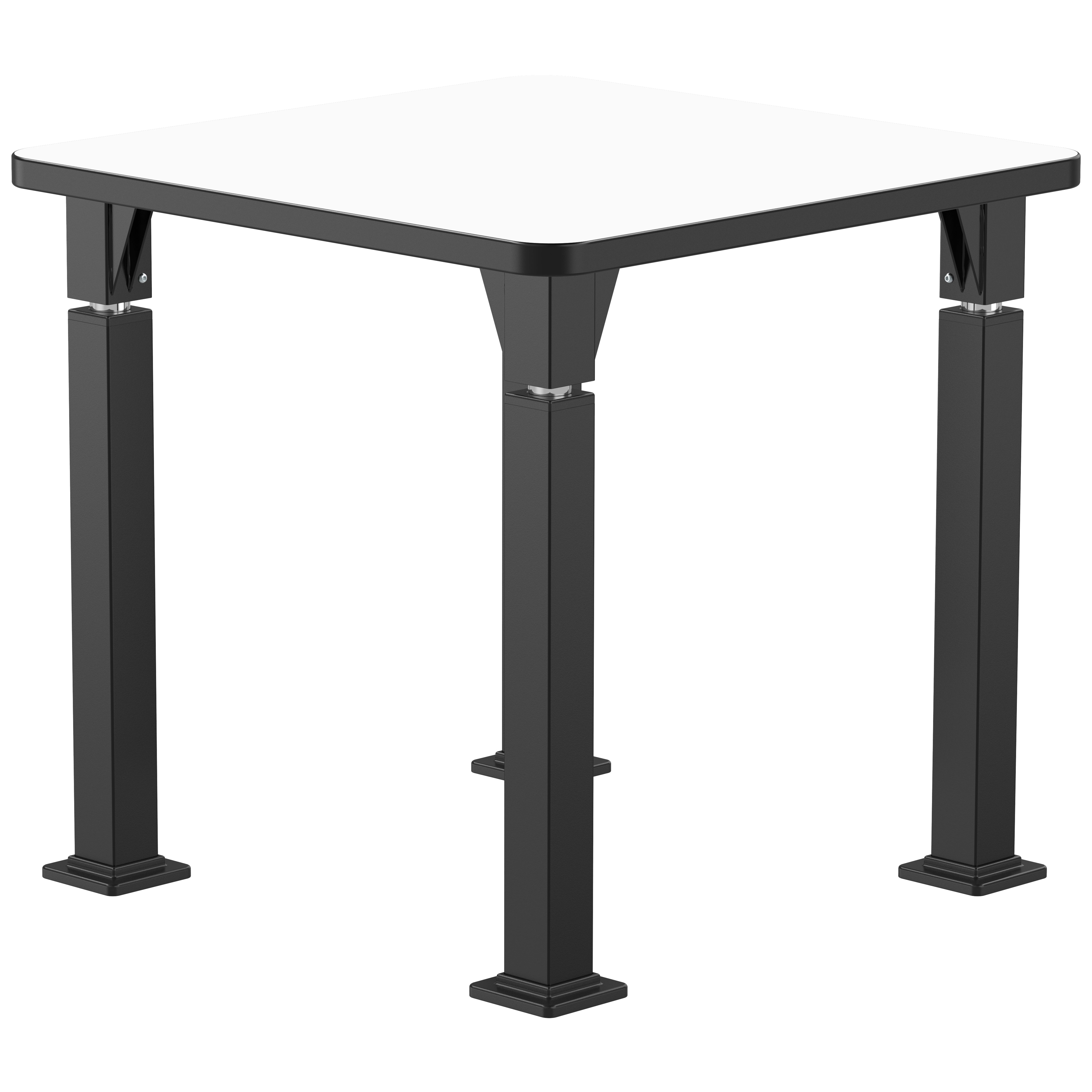 NPS® Aero-Lift Activity Table, 30" Square, Whiteboard Top, Surface Color: White