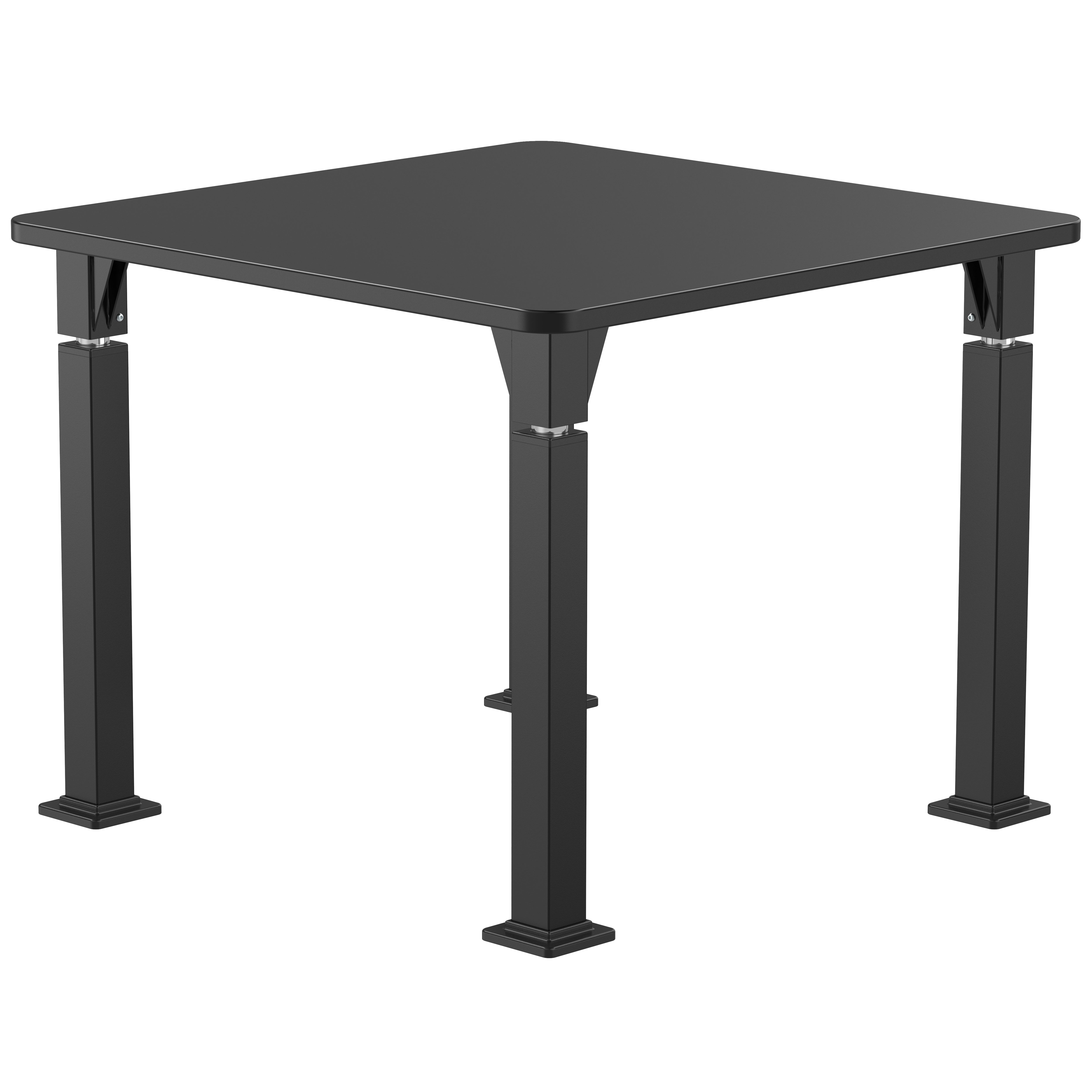 NPS® Aero-Lift Activity Table, 36" Square, Chem-Res Top, Surface Color: Black