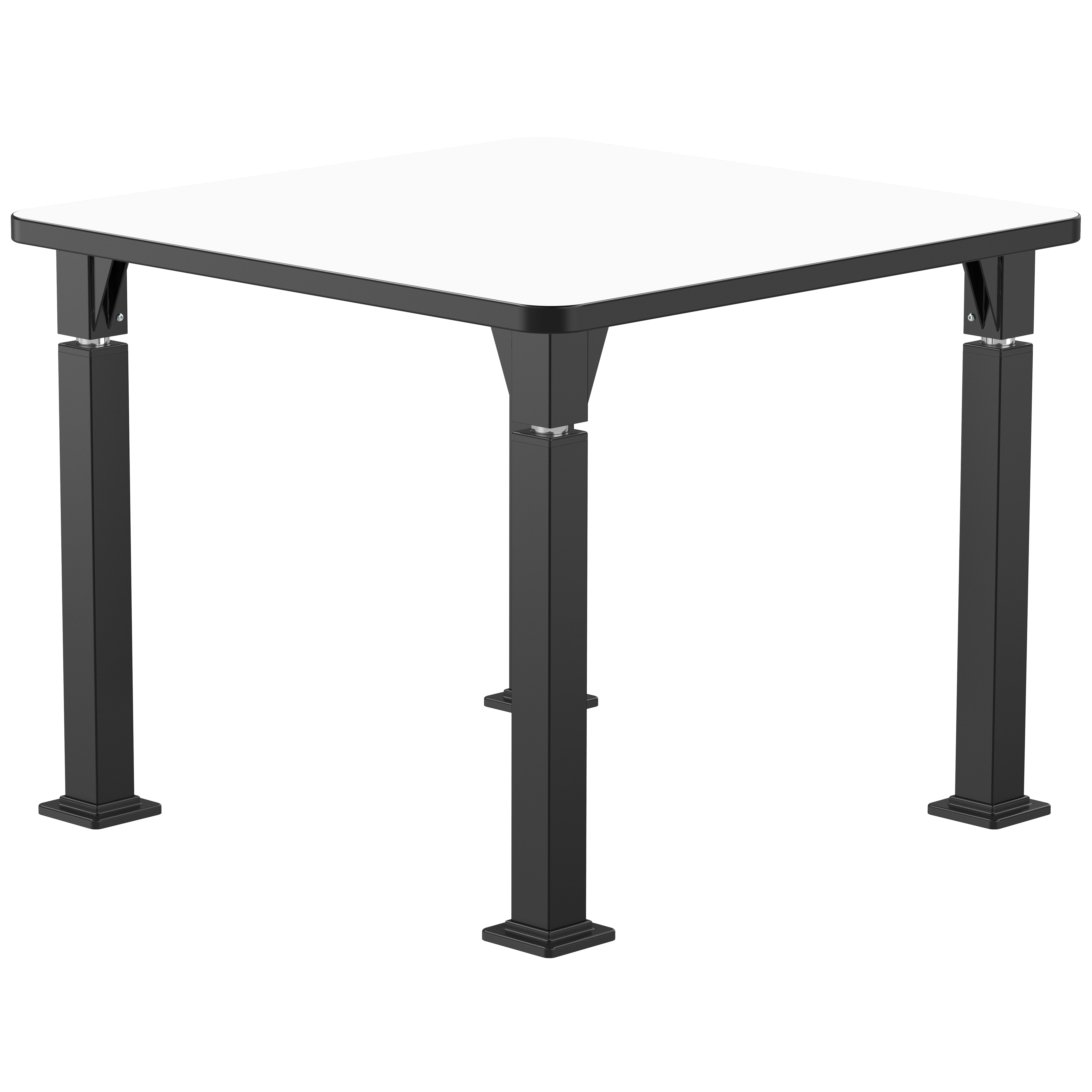 NPS® Aero-Lift Activity Table, 36" Square, Whiteboard Top, Surface Color: White