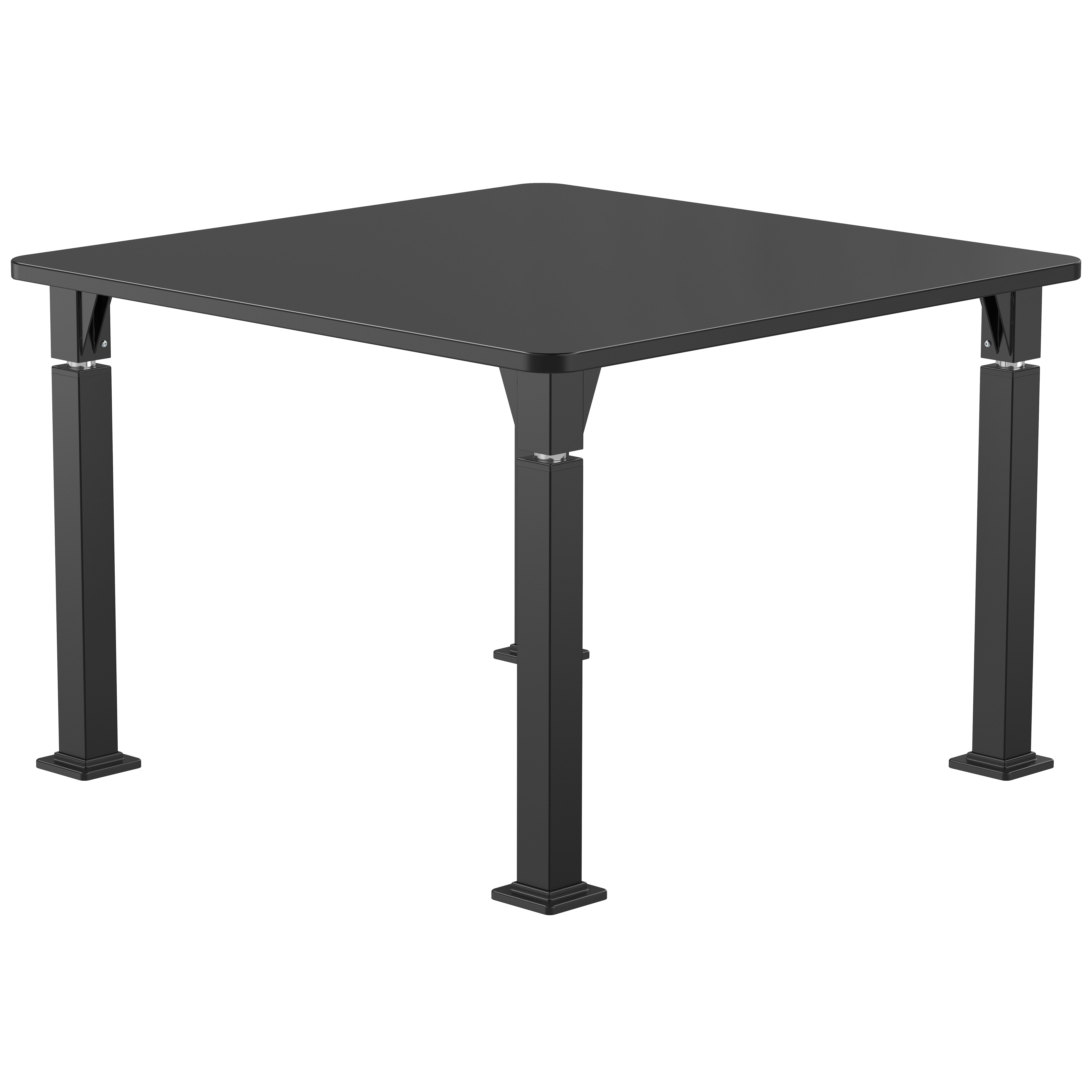 NPS® Aero-Lift Activity Table, 42" Square, Chem-Res Top, Surface Color: Black
