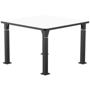 NPS® Aero-Lift Activity Table, 42" Square, Whiteboard Top, Surface Color: White