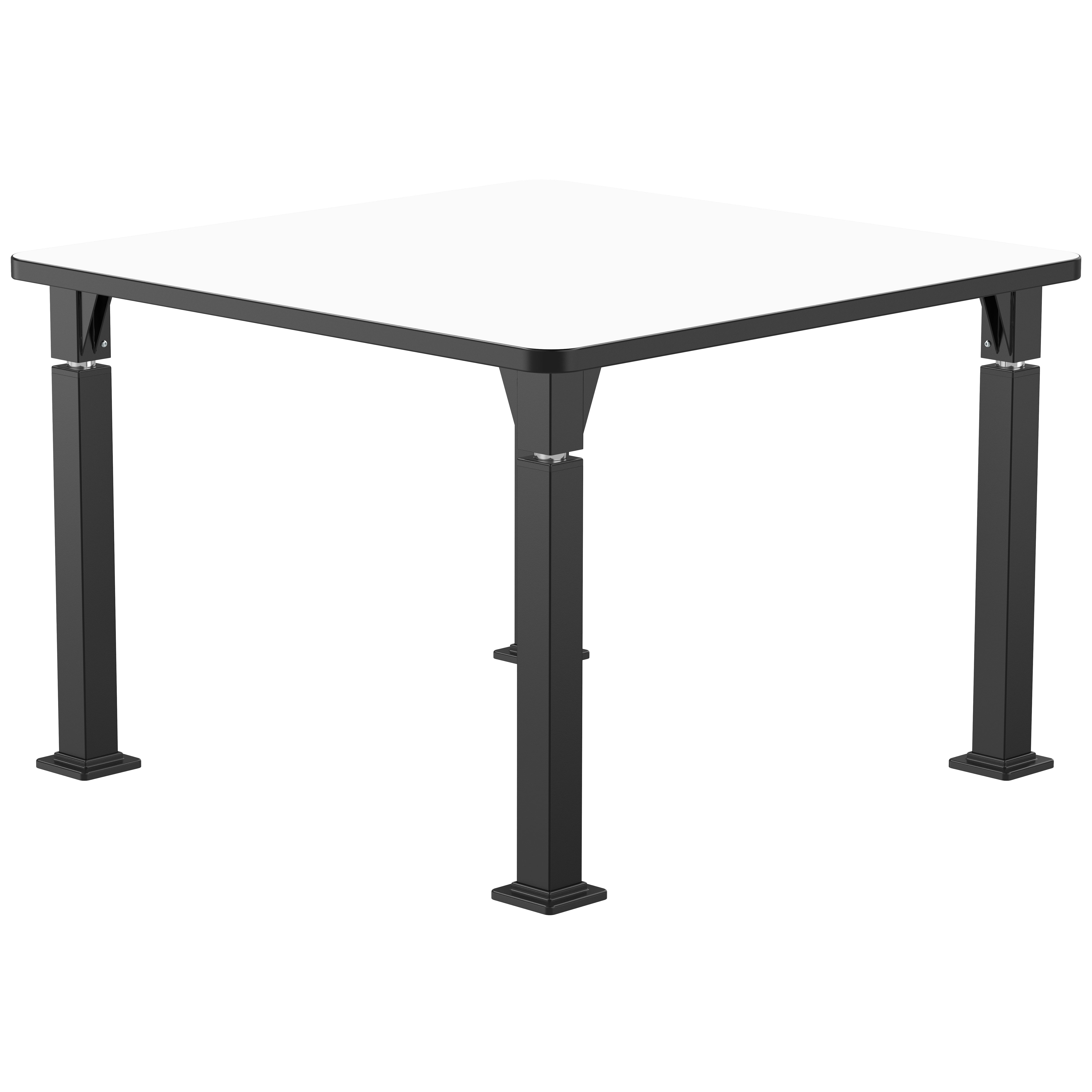 NPS® Aero-Lift Activity Table, 42" Square, Whiteboard Top, Surface Color: White