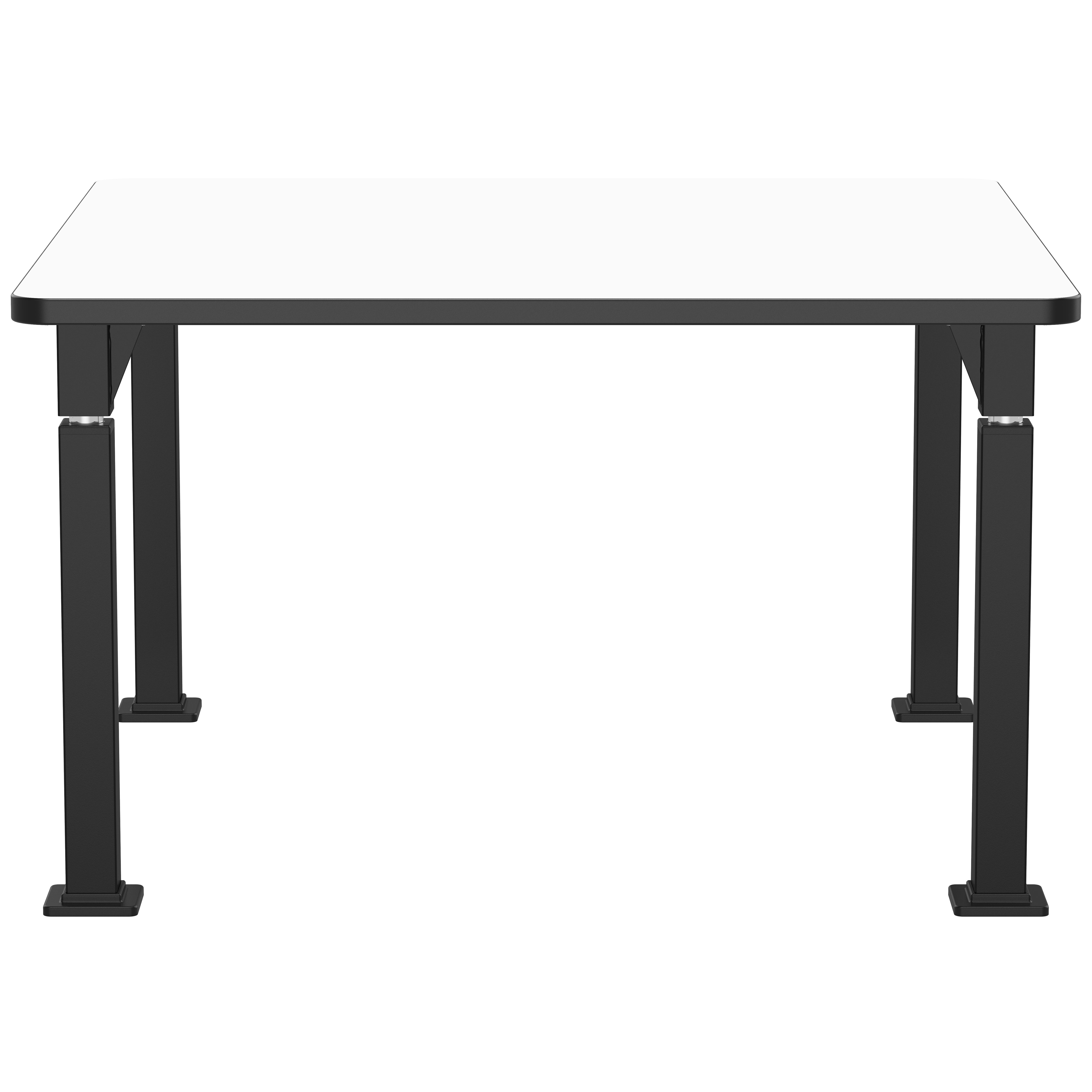 NPS® Aero-Lift Activity Table, 48" Square, Whiteboard Top, Surface Color: White