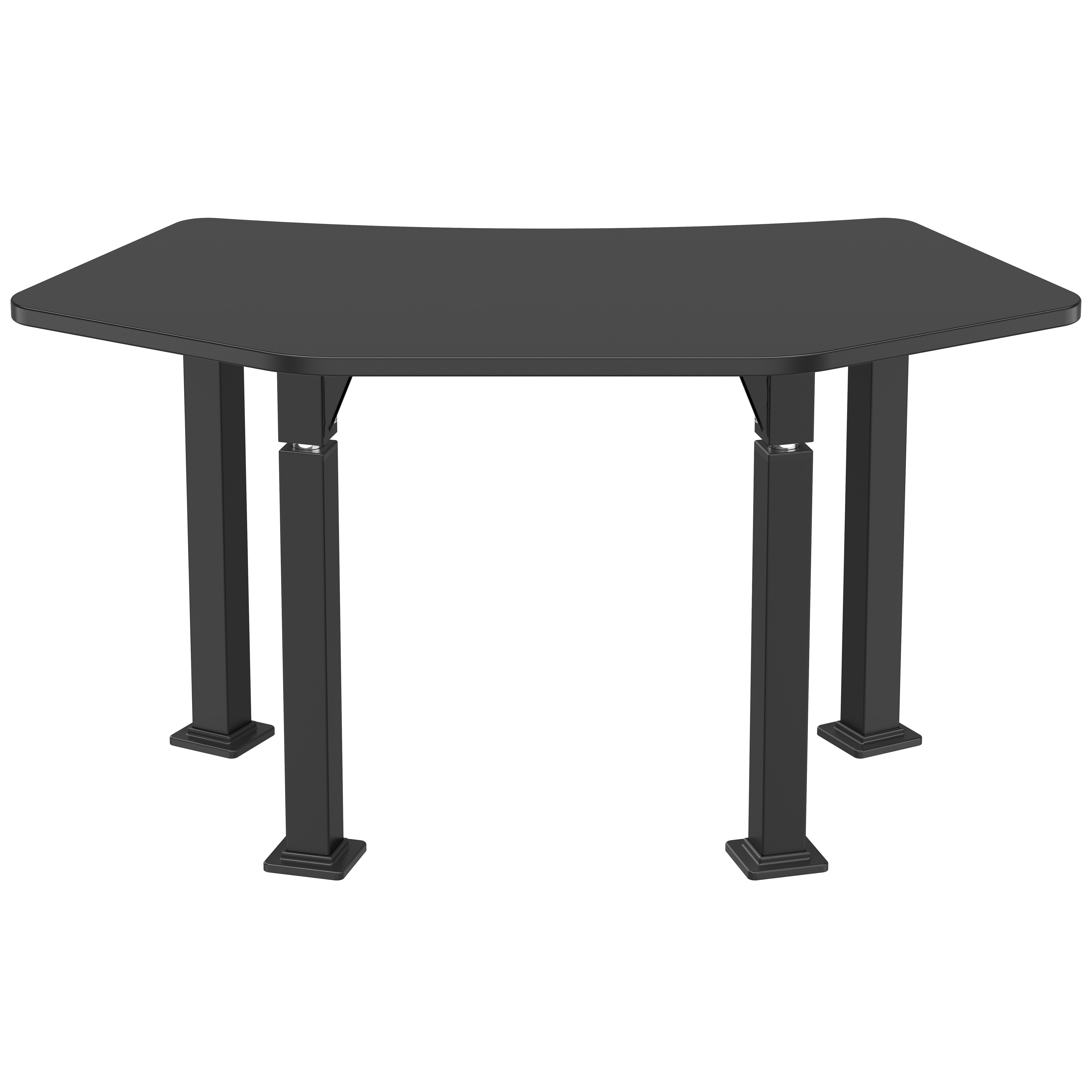 NPS® Aero-Lift Activity Table, 24" x 54" Tri, Chem-Res Top, Surface Color: Black