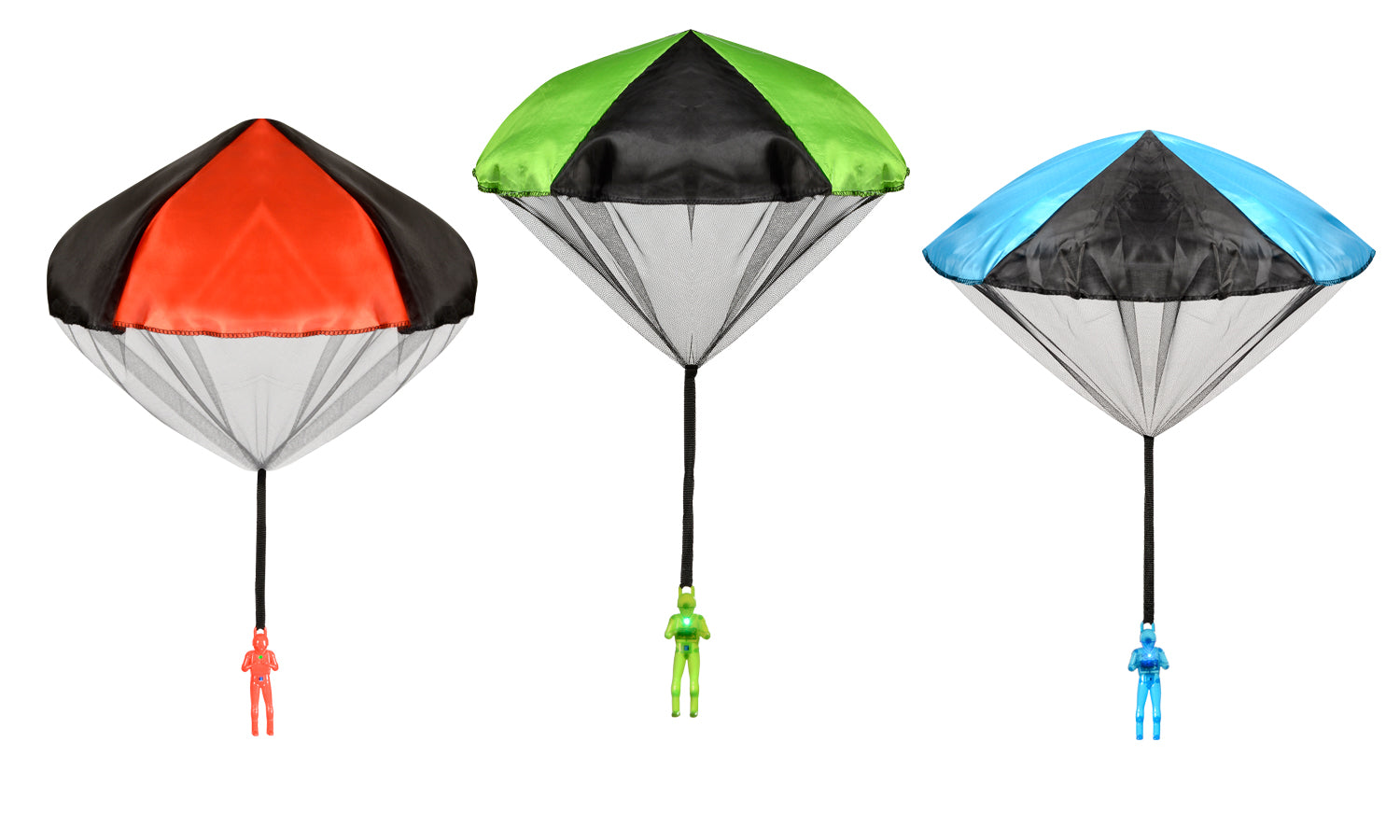 Aeromax Flashing Light-Up Tangle Free Toy Parachute