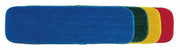 18In  Blue Microfiber Mop Head Heavy Duty Wet-Blue No Binding (Case Of 12)