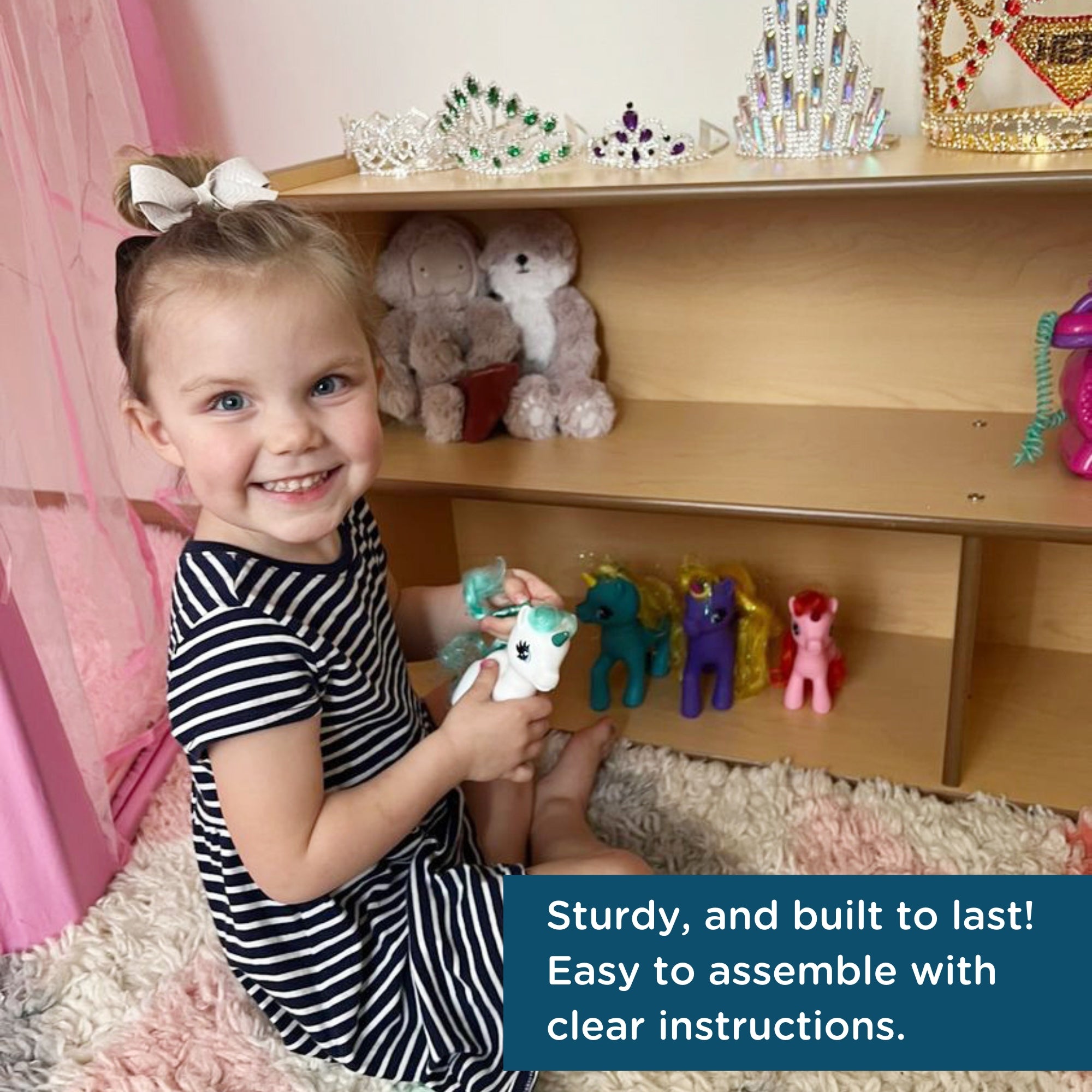 Value Line Toddler 2-Shelf Storage