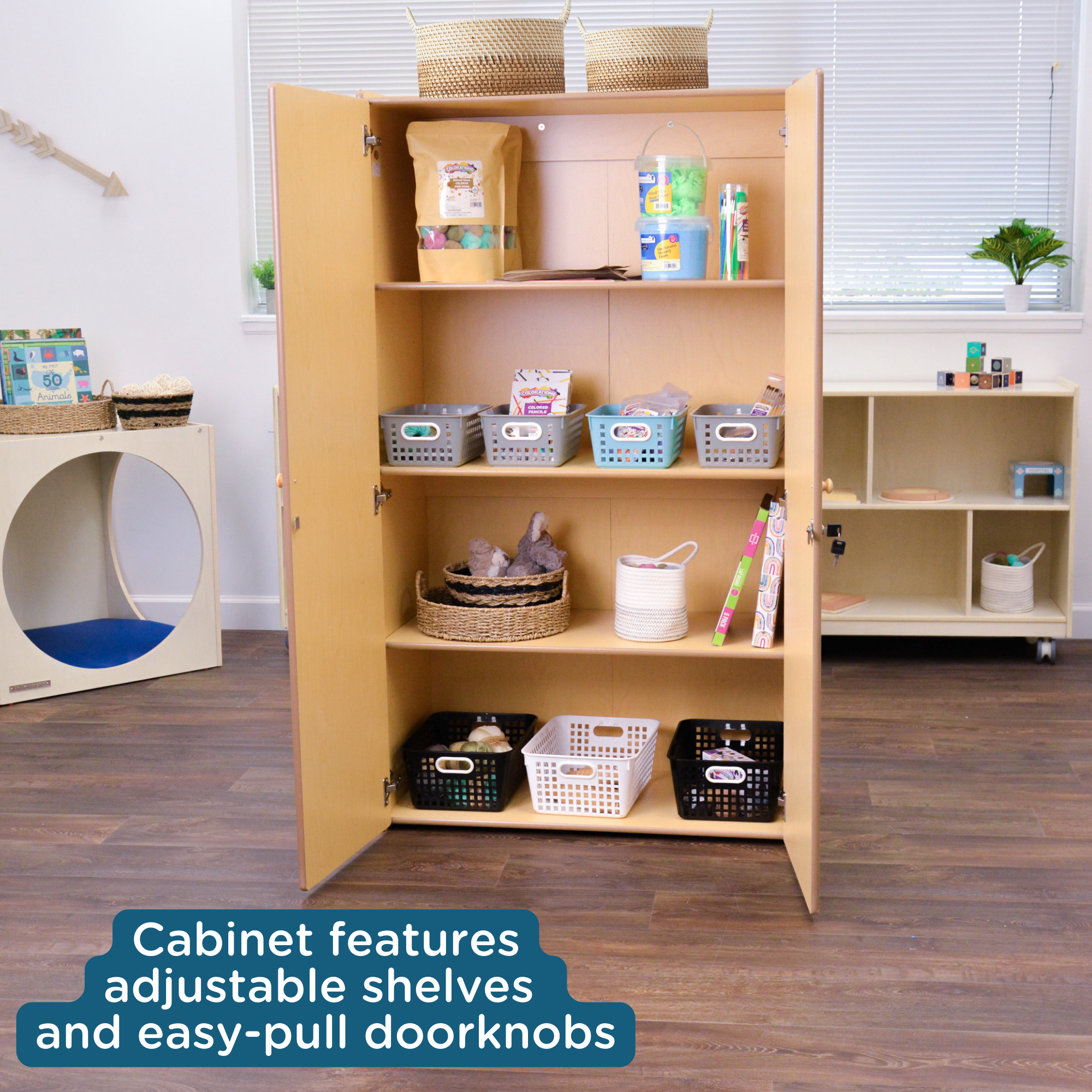 Value Line Teacher's Storage Cabinet