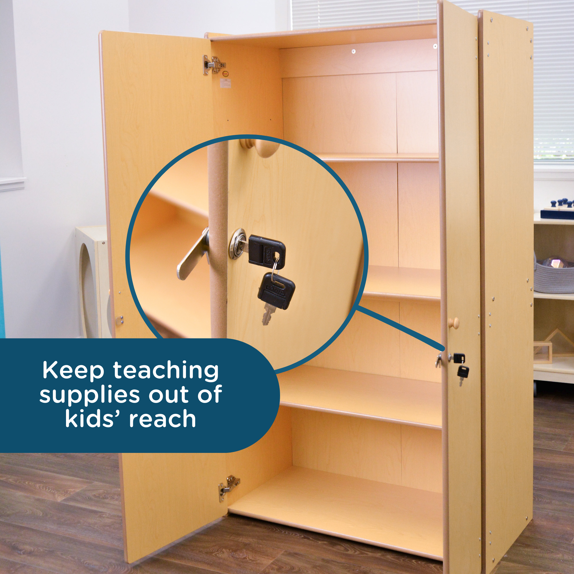 Value Line Teacher's Storage Cabinet