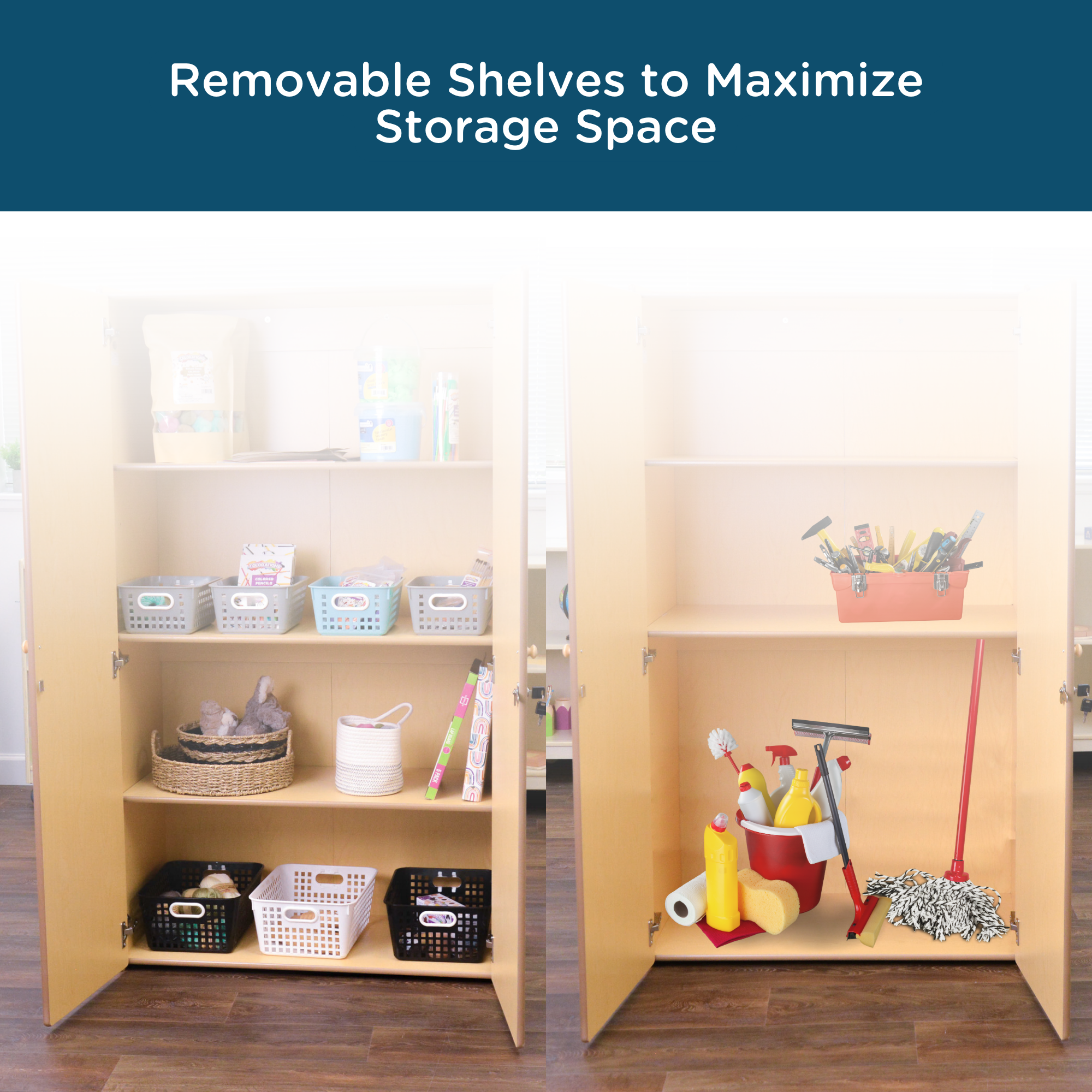 Value Line Teacher's Storage Cabinet