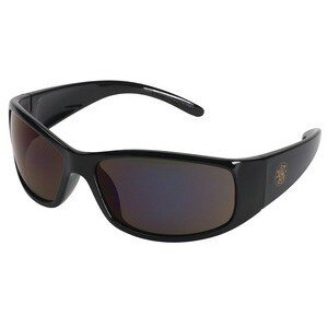 21303 Ansell Smith & Wesson Elite, Safety Glasses, Full Black Frame, Universal