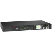 Apc Netshelter Rack Automatic Transfer Switch, 1u, 20 a, 208v, 2 C20 in, 8 C13,(1/Ea)