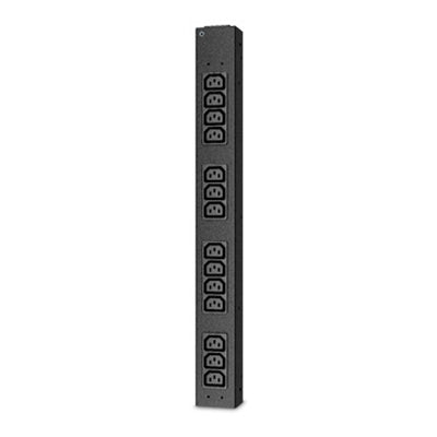 APC by Schneider Electric AP6003A PDU - Basic - IEC 60320 C20 - 14 X IEC 60320 C13 - 16 a - 230 V Input - 100 V AC, 200 V AC, 208 V AC Output - 0U -