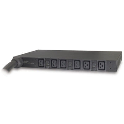 APC - NetShelter Basic Rack PDU, 1U, 14.4kW, 208V, 6 C19 Outlet - Basic - Hubbell CS8365C - 6 X IEC 60320 C19 - 208 V - Unknown