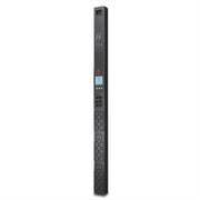 APC - NetShelter Metered Rack PDU, 0U, 1 Phase, 3.3kW 208V 16A or 3.7kW 230V 16A, 18 C13 and 2 C19 Outlets, C20 Inlet - Black
