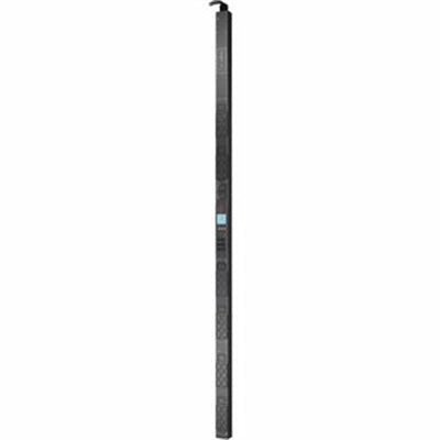APC NetShelter Rack PDU, Metered, 0U, 5.7kW 208V 3-phase 20A, (36) C13, (6) C19, and (2) NEMA 5-20R outlets