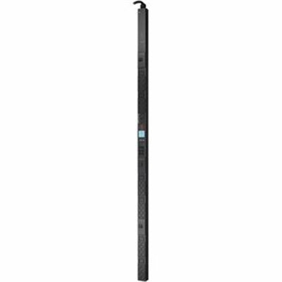 APC NetShelter Rack PDU, Metered, 0U, 8.6kW 208V 3-phase 30A, (36) C13, (6) C19, and (2) NEMA 5-20R outlets