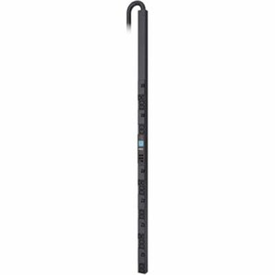 APC NetShelter Rack PDU, Metered, 0U, 17.3kW 208V 3-phase 60A, (6) C13 and (12) C19 outlets