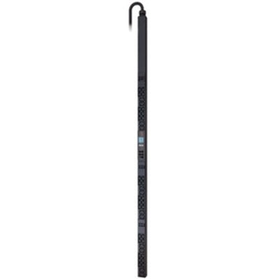 APC - by Schneider Electric Metered Rack 42-Outlets PDU - Metered - Overload Protection - Rack-mountable - Black