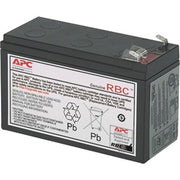 APC - Replacement Battery Cartridge for Back-UPS, 12V 6.5Ah Lead-acid Battery, 2-year Repair or Replace Warranty - Lead - Black
