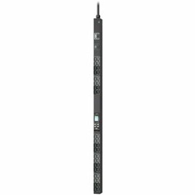 APC - NetShelter Rack PDU Advanced Gen 2, Switched Metered Outlet, 5.0kW, 1Phase, 208V, 30A, L6-30P, 40 Outlet - Switched - Black