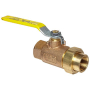Apollo Valve Ball Valve, 3/8", BRNZ, Padlkg