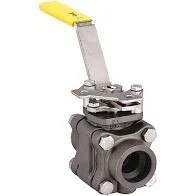 Apollo Valve 2" Ball Valve with Cast Carbon Steel Locking Kit