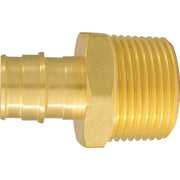 Apollo Retail 3/4 In. x 1 In. Brass Insert Fitting MIP Adapter Type A