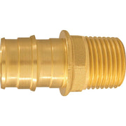 Apollo Retail 3/4 In. x 1/2 In. Brass Insert Fitting MIP Adapter Type A