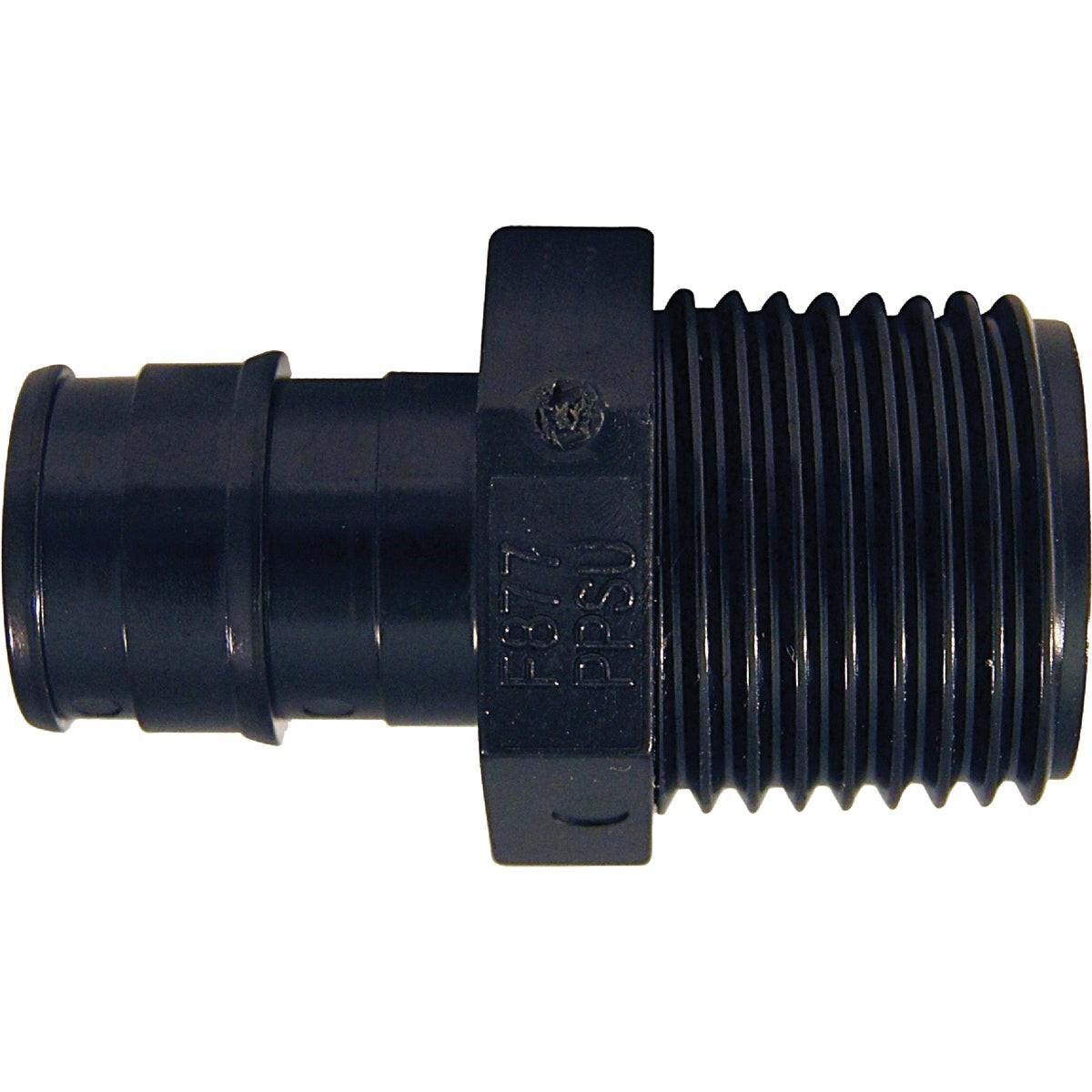 Apollo Retail 1/2 In. x 1/2 In. Poly-Alloy Insert Fitting MIP Adapter Type A