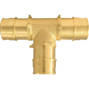 Apollo Retail 1 In. x 1 In. x 1 In. Barb Brass PEX Tee, Type A