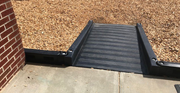 ADA Sidewalk Mount Half Ramp System for use with 8" or 12" borders