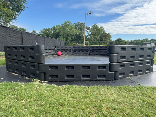 IN GROUND - 20' GaGa Pit - (31) 100-border12" & (16) 100-spike36"