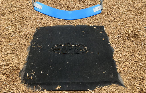 40" x 40" x 1 1/2" Swing/Slide Wear Mat